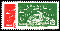 Turkey 1959 10th Anniv of N.A.T.O. unmounted mint.