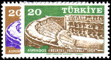 Turkey 1959 Aspendos Festival unmounted mint.