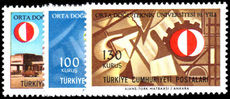 Turkey 1966 Middle East University of Technology unmounted mint.
