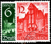 Third Reich 1939 Danzig fine used.