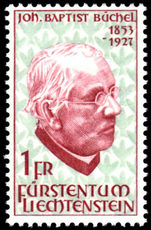 Liechtenstein 1967 Buchel unmounted mint.