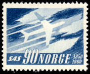 Norway 1961 SAS unmounted mint.