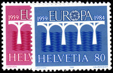 Switzerland 1984 Europa unmounted mint.