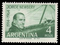 Argentina 1964 Jorge Newbery unmounted mint.