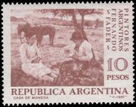 Argentina 1967 Fernando Fader unmounted mint.