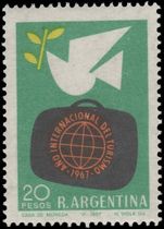 Argentina 1967 Tourist Year unmounted mint.