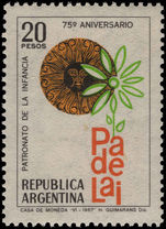 Argentina 1967 Childrens Welfare unmounted mint.