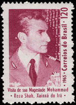 Brazil 1965 Shah of Iran unmounted mint.