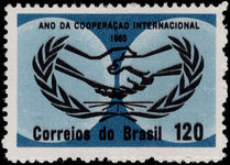 Brazil 1965 ICY unmounted mint.