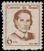 Brazil 1967-69 6c Ana Neri unmounted mint.