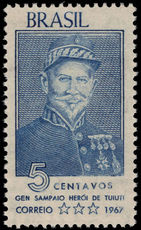 Brazil 1967 General Sampaio unmounted mint.