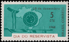 Brazil 1968 Reservists Day unmounted mint.