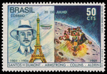 Brazil 1969 Santos Dumont unmounted mint.
