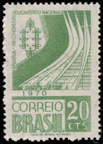 Brazil 1970 Eucharist Congress unmounted mint.