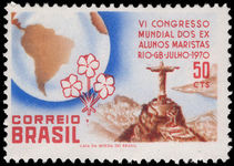 Brazil 1970 Marist Students unmounted mint.