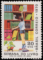 Brazil 1970 Book Week unmounted mint.