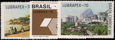 Brazil 1970 Lubrapex unmounted mint.