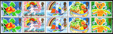 1989 Greetings Stamps fine used double strip fine used.