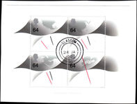 1999 Millennium Series. Millennium Timekeeper souvenir sheet fine used.