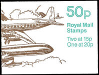 1990 50p booklet Aircraft 2