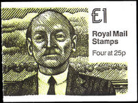 1994 £1 booklet Prime Ministers 4