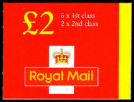 2000 £2 booklet 1st/2nd