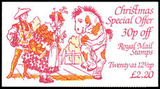 1983 Christmas booklet unmounted mint.