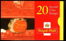 1995 Christmas second class booklet