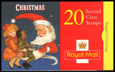 1997 Christmas second class booklet