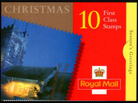 2000 Christmas first class booklet