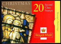 2000 Christmas second class booklet
