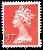 1999 Enschede £1.50 red unmounted mint.