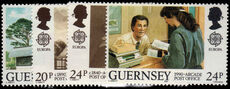 Guernsey 1990 Europa. Post Office Buildings unmounted mint.