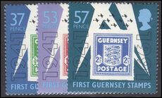 Guernsey 1991 50th Anniv of First Guernsey Stamps unmounted mint.