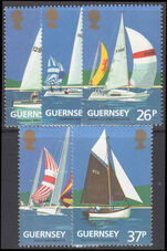 Guernsey 1991 Centenary of Guernsey Yacht Club unmounted mint.