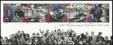 Guernsey 1995 Liberation souvenir sheet unmounted mint.