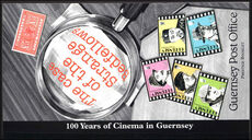 Guernsey 1996 Cinema booklet unmounted mint.