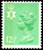 Northern Ireland 1971-93 12½p light emerald Questa Litho unmounted mint.
