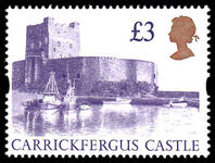 1997 £3 Harrison Castle PVA gum unmounted mint.