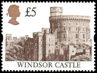 1992 £5 Harrison Castle re-etched PVAD gum unmounted mint.