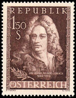 Austria 1956 Fischer von Erlach unmounted mint.