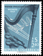 Austria 1959 Vienna Philharmonic Orchestra unmounted mint.