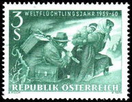 Austria 1960 World Refugee Year unmounted mint.