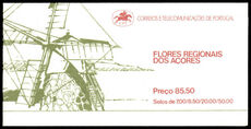 Azores 1981 Flowers 85E50 booklet unmounted mint.
