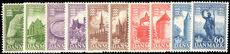 Denmark 1953-56 1000 years of Danish Kingdom unmounted mint.