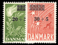 Denmark 1955 Liberty Fund unmounted mint.