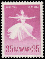 Denmark 1959 Danish Ballet and Music Festival unmounted mint.