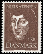 Denmark 1969 300th Anniversary of Stensen's On Solid Bodies unmounted mint.