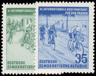East Germany 1953 Cycling part set unmounted mint.