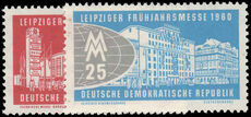 East Germany 1960 Leipzig Fair unmounted mint.